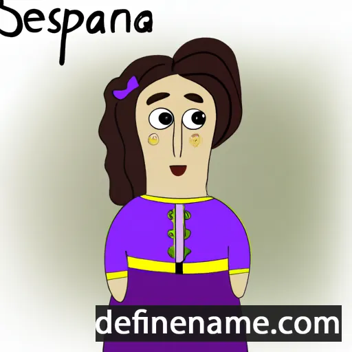 cartoon of the name Speranța