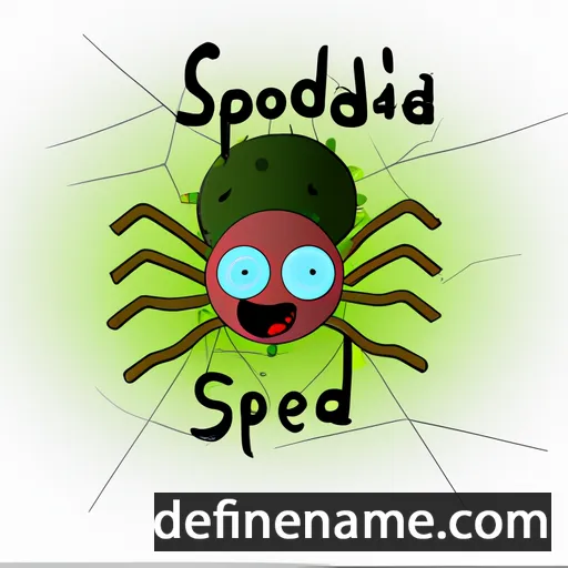 cartoon of the name Spīdola