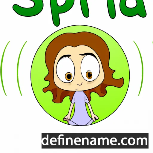 cartoon of the name Spira