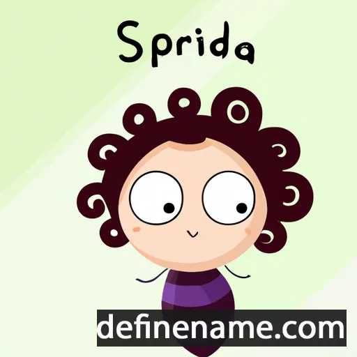 Spiridióna cartoon