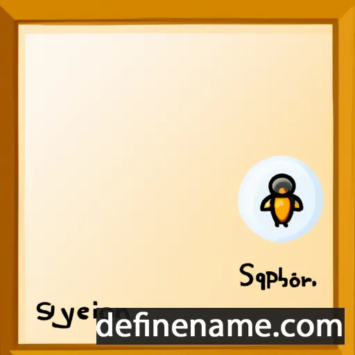 cartoon of the name Spirydion