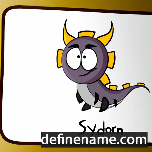 cartoon of the name Spirydon