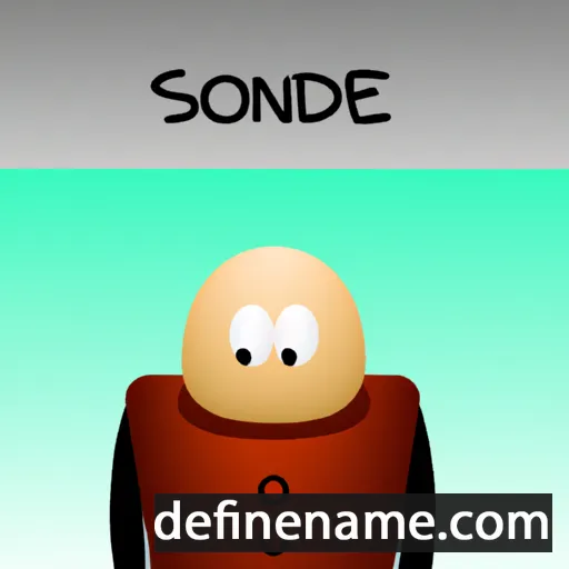 cartoon of the name Sponde