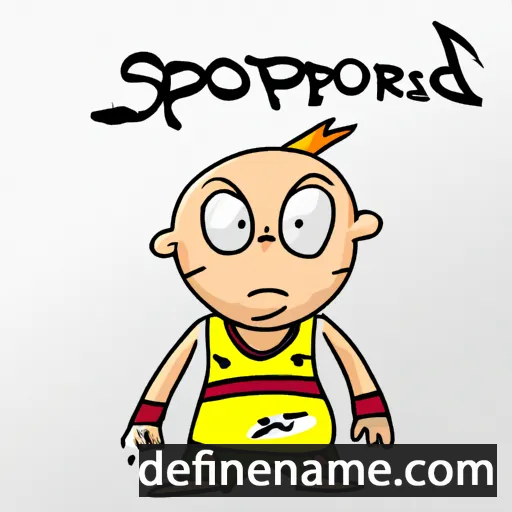 Sporði cartoon