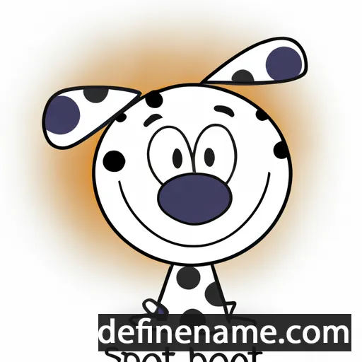 cartoon of the name Spot