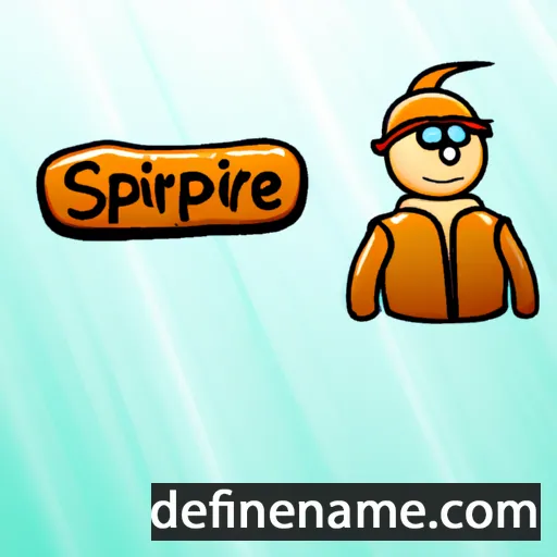 cartoon of the name Sprinze