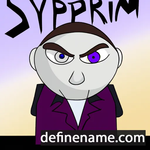 Spycimir cartoon