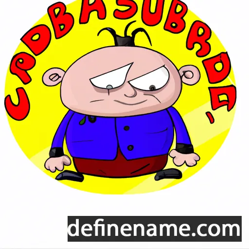 cartoon of the name Srboljub