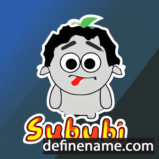 cartoon of the name Srbuhi