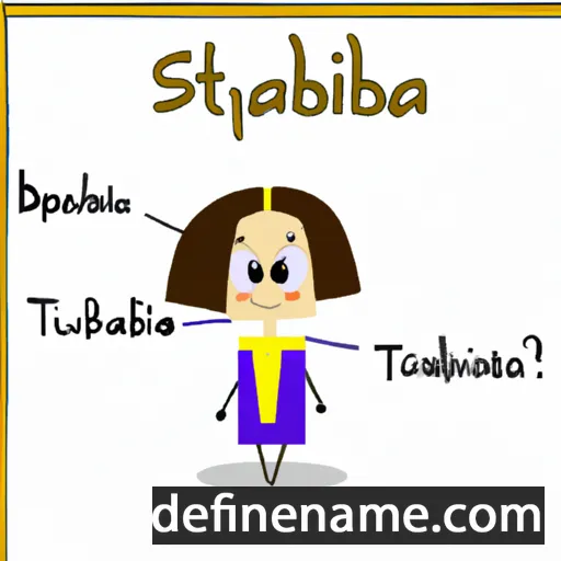 Stabilia cartoon