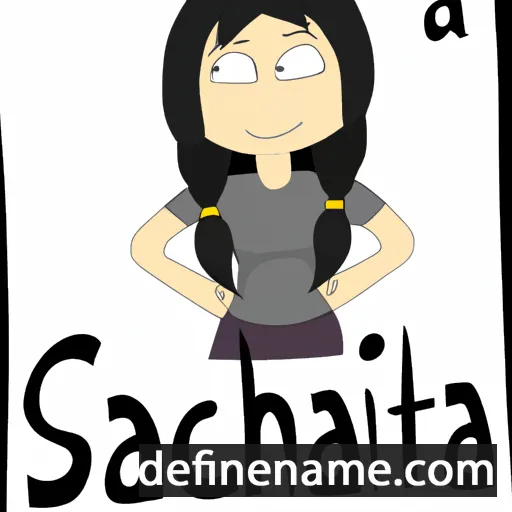 cartoon of the name Stacha