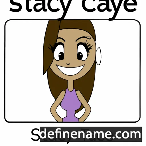 Stacye cartoon