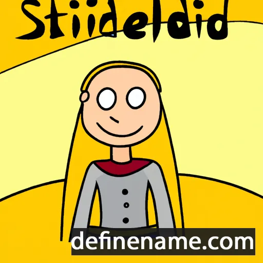 Stæinhildr cartoon