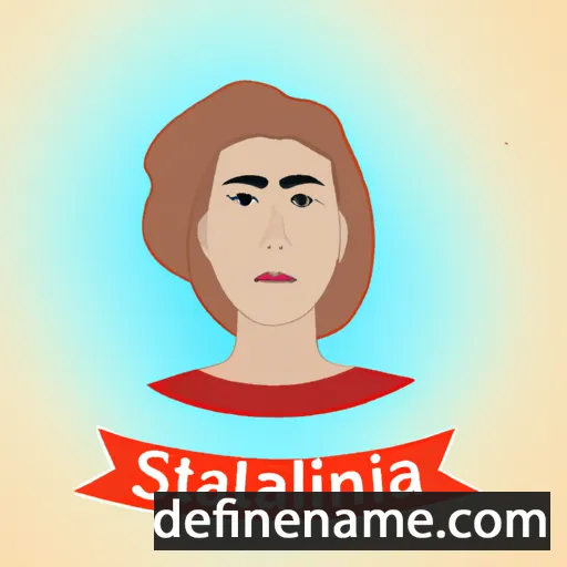 Stalina cartoon