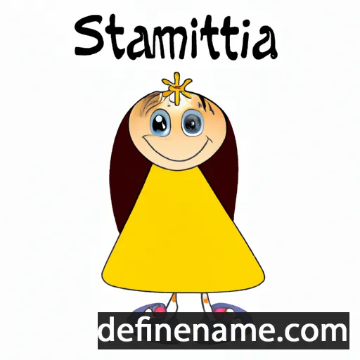 Stamatina cartoon