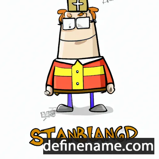 cartoon of the name Stanburg