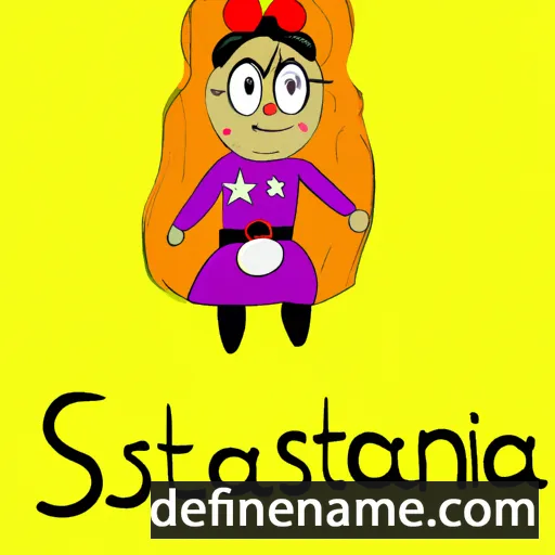 Stanilia cartoon