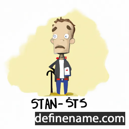 cartoon of the name Stanis