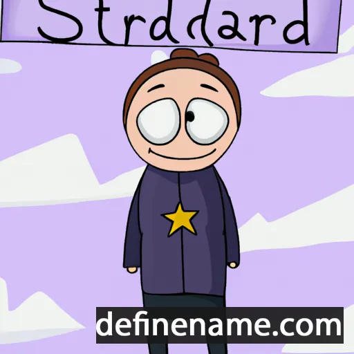 cartoon of the name Starkaður