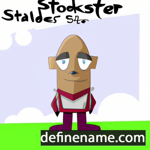 cartoon of the name Starkodder