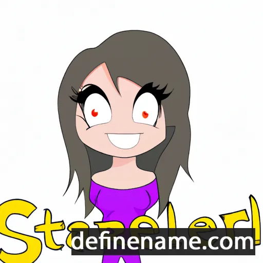 cartoon of the name Starlene