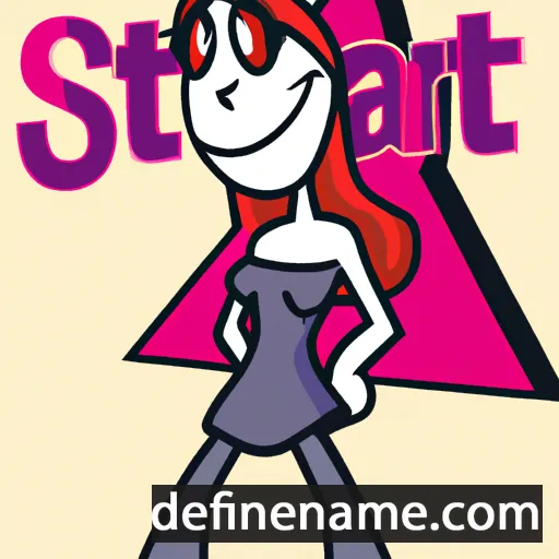 cartoon of the name Starlett