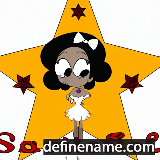 cartoon of the name Starlette