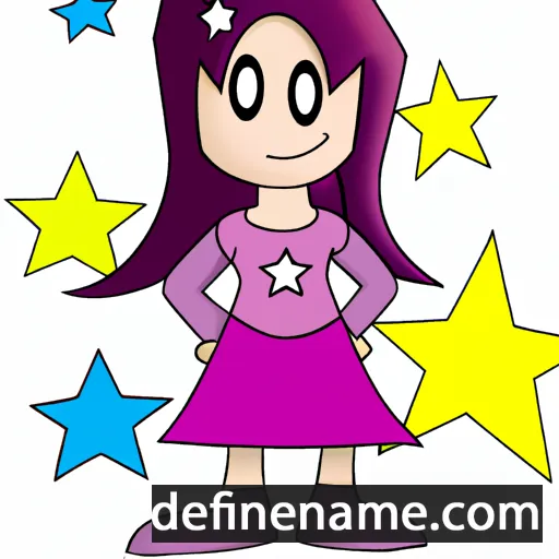 cartoon of the name Starlie