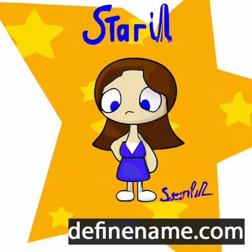 Starrli cartoon