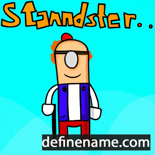 Stasander cartoon