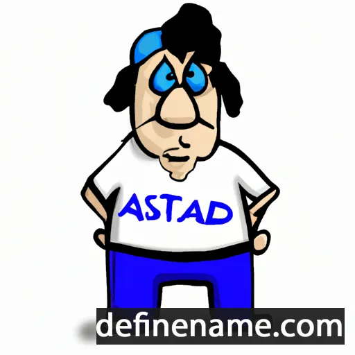 cartoon of the name Stassi