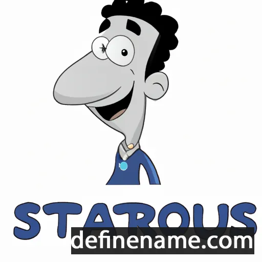 cartoon of the name Stauros