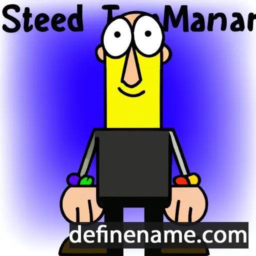 cartoon of the name Stedman