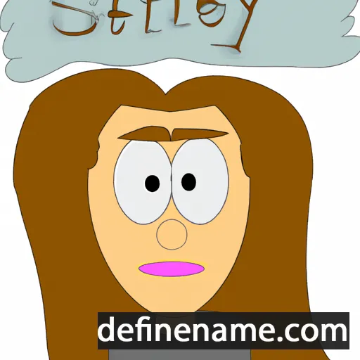 cartoon of the name Stefy