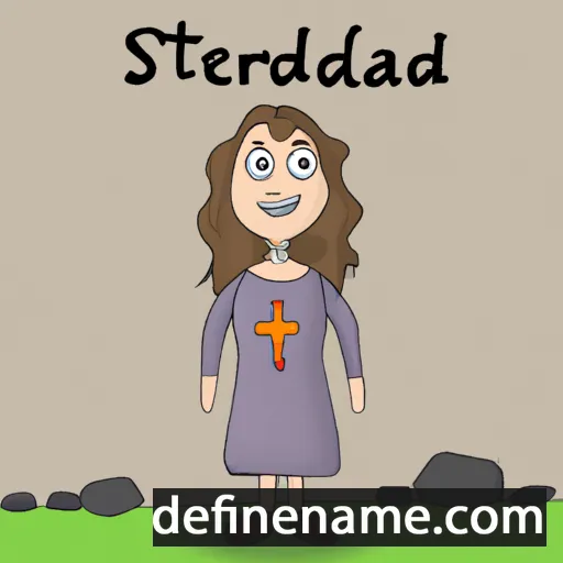 Steindóra cartoon