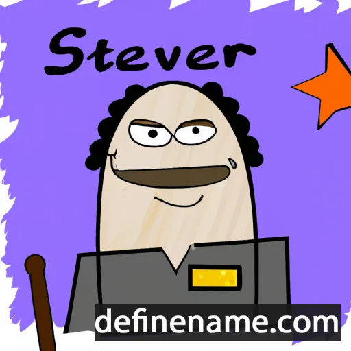 cartoon of the name Steinvǫr