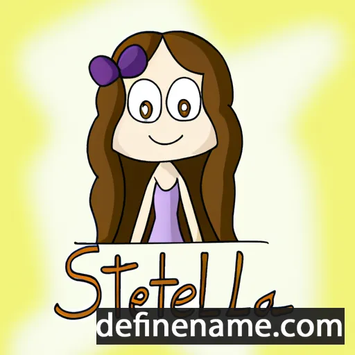 Stelia cartoon