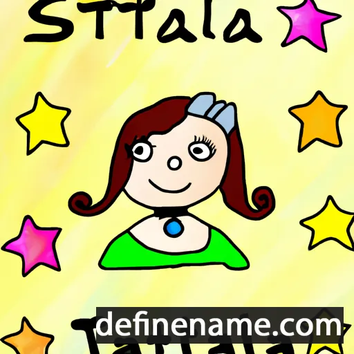 Stellatina cartoon