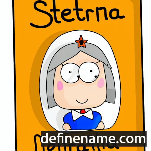 Stelmaria cartoon