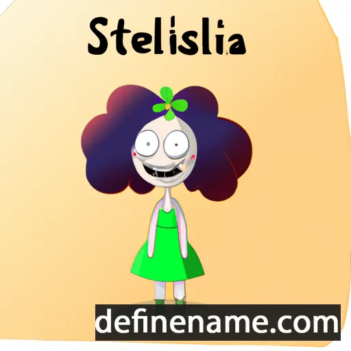 Stelusia cartoon