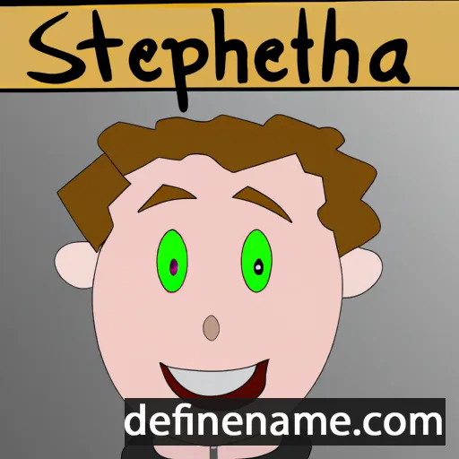 Stephena cartoon