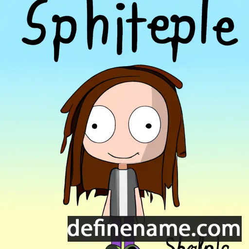 cartoon of the name Stephinie