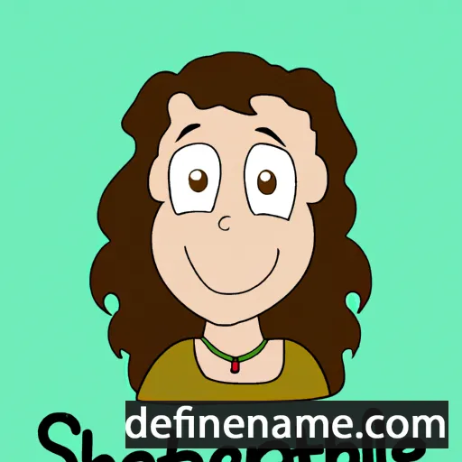 cartoon of the name Stephne