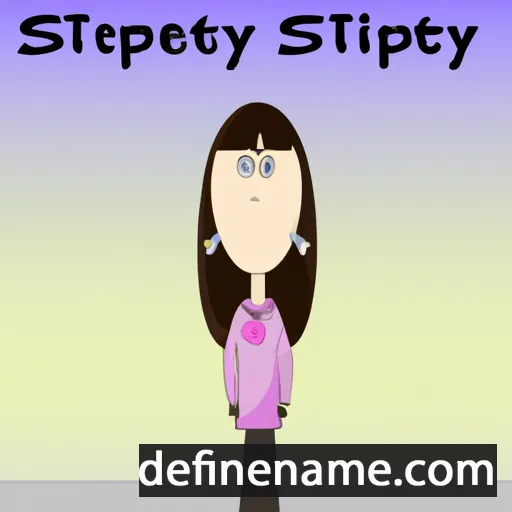 Stephy cartoon