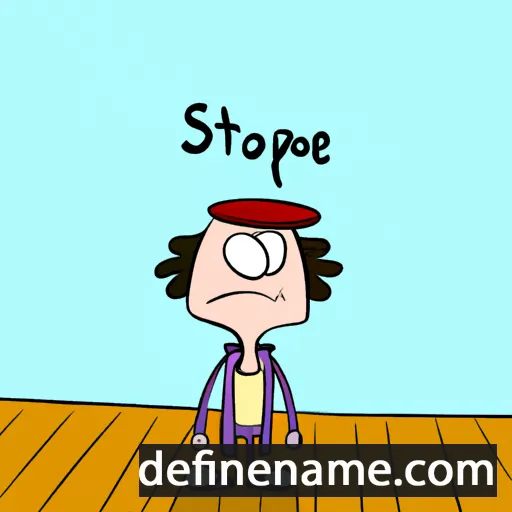 Sterope cartoon