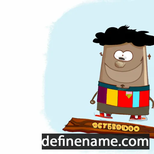 cartoon of the name Stesimbrotos