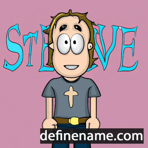 Stevee cartoon