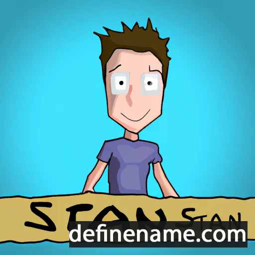 Stiaan cartoon