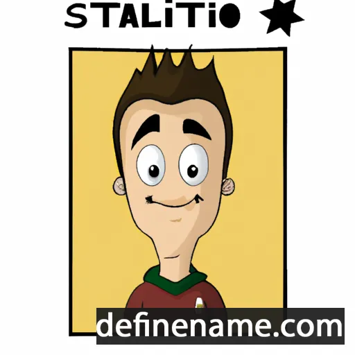 Stiliano cartoon