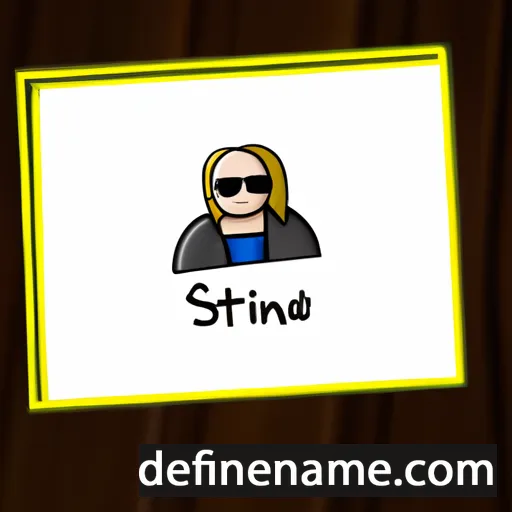 Stinne cartoon